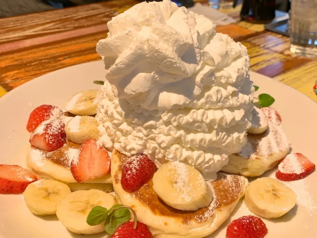 コナズ珈琲 守山店のパンケーキ