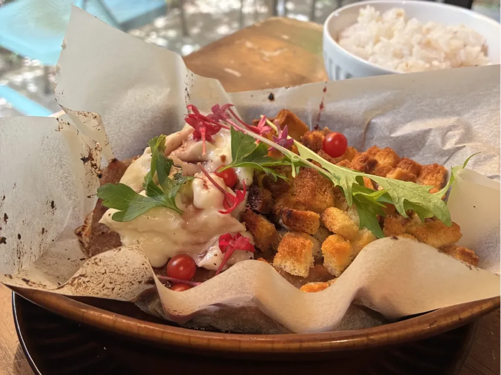 ローズコーポラスの料理