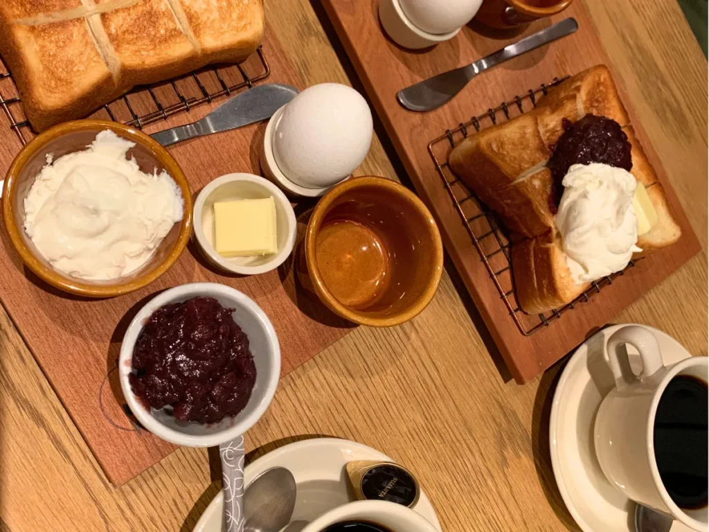 つばめパン志段味店のモーニング