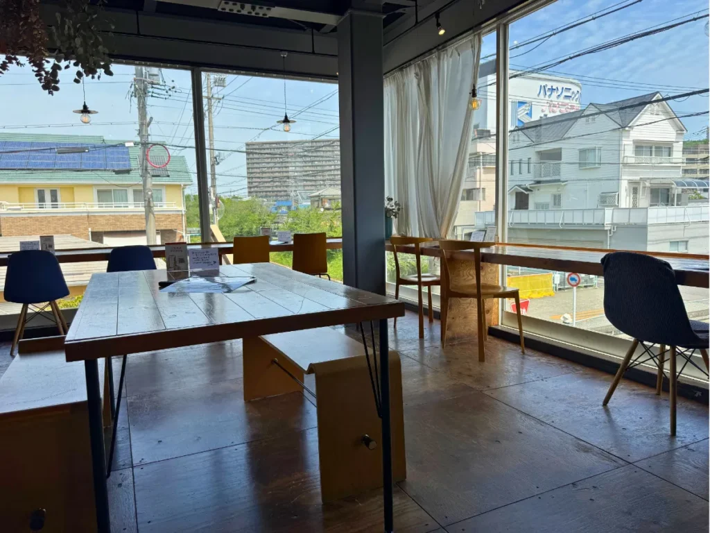 8cafeの店内